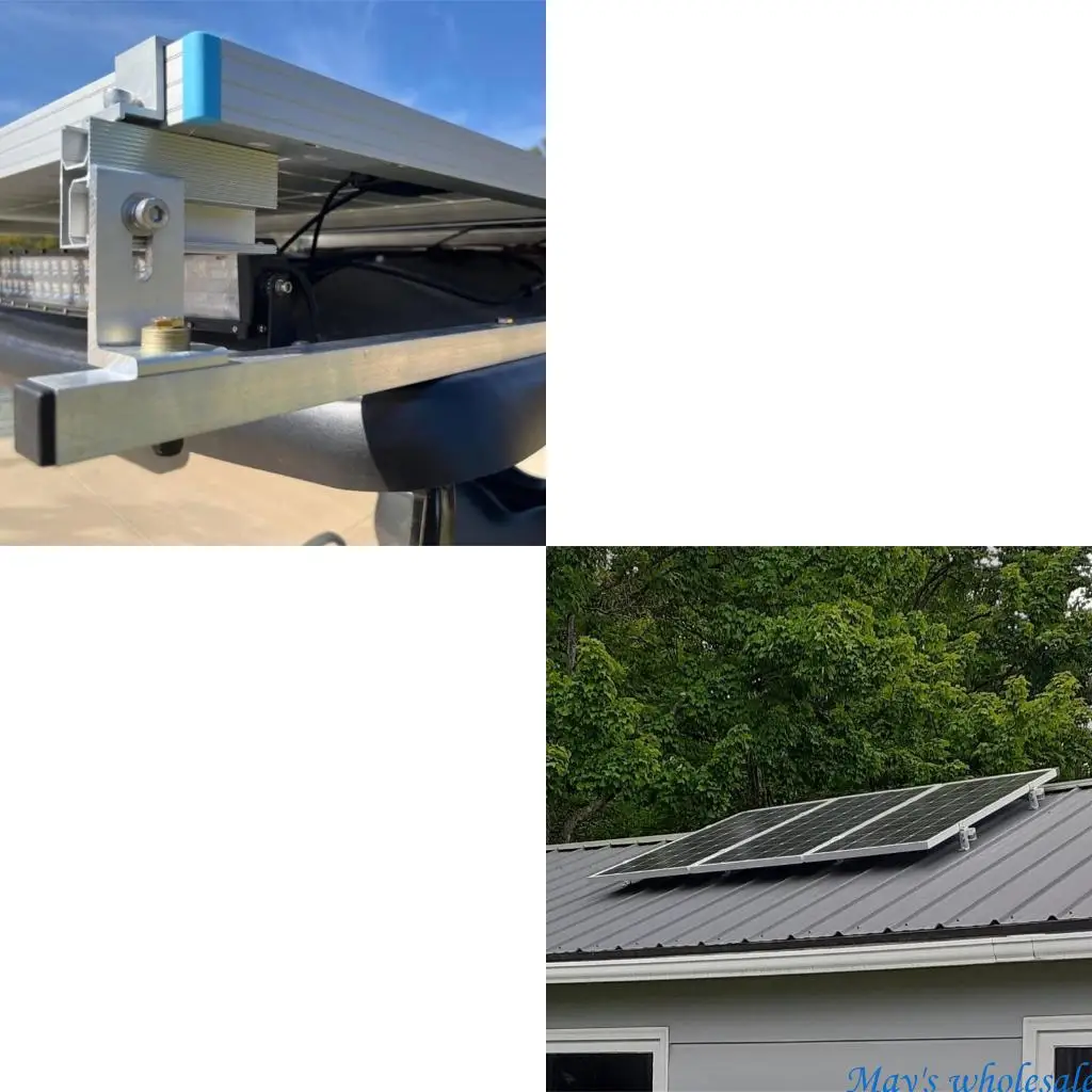 

Набор из 10 аксессуаров для монтажных кронштейнов для солнечных батарей с различными типами крыш для ежедневного использования