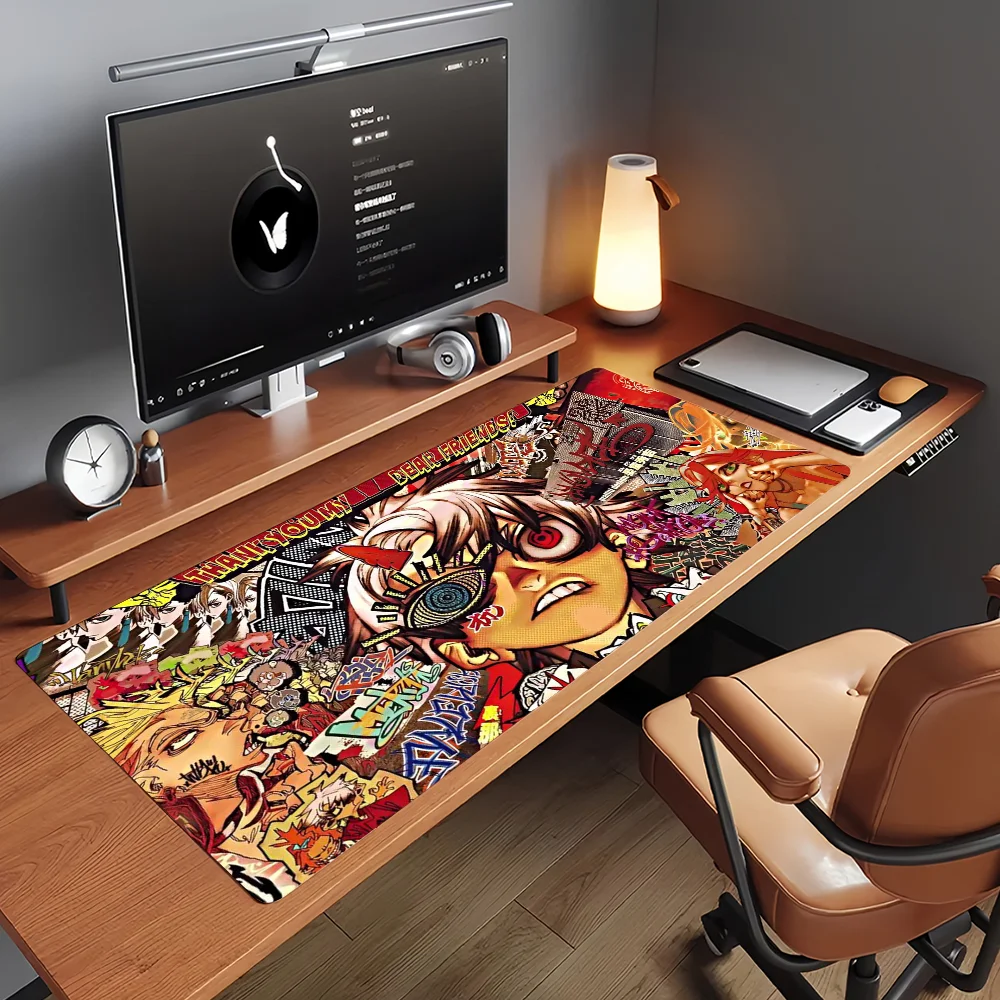 Anime G-Gachiakuta Mouse Pad Non-slip Rubber Gamer Balance Computer Mat Decoracion Deskmat Laptop Office Large