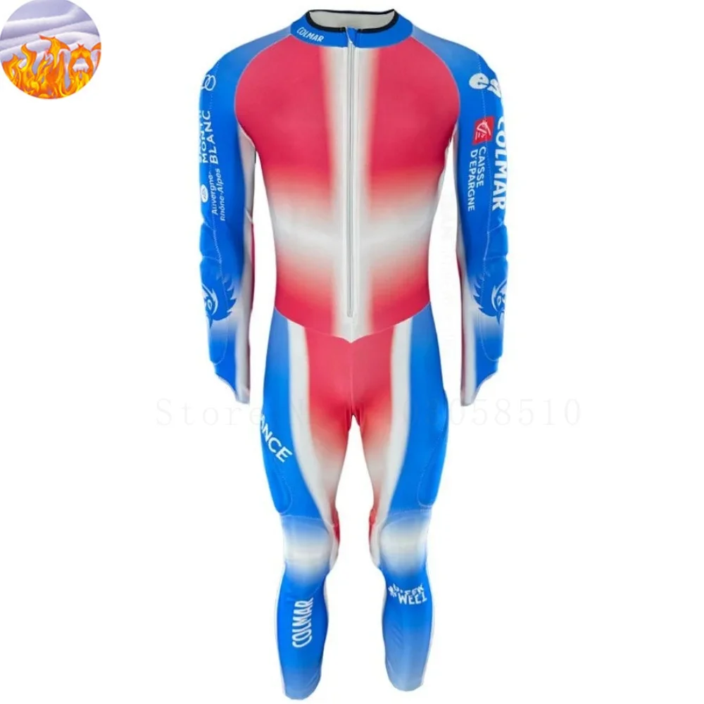 Performance Team MEN Train Race Suit Winter Flange Jumpsuits One Piece Ski Suits Snowboard Jumpsuit Sport Non-Padded 2026