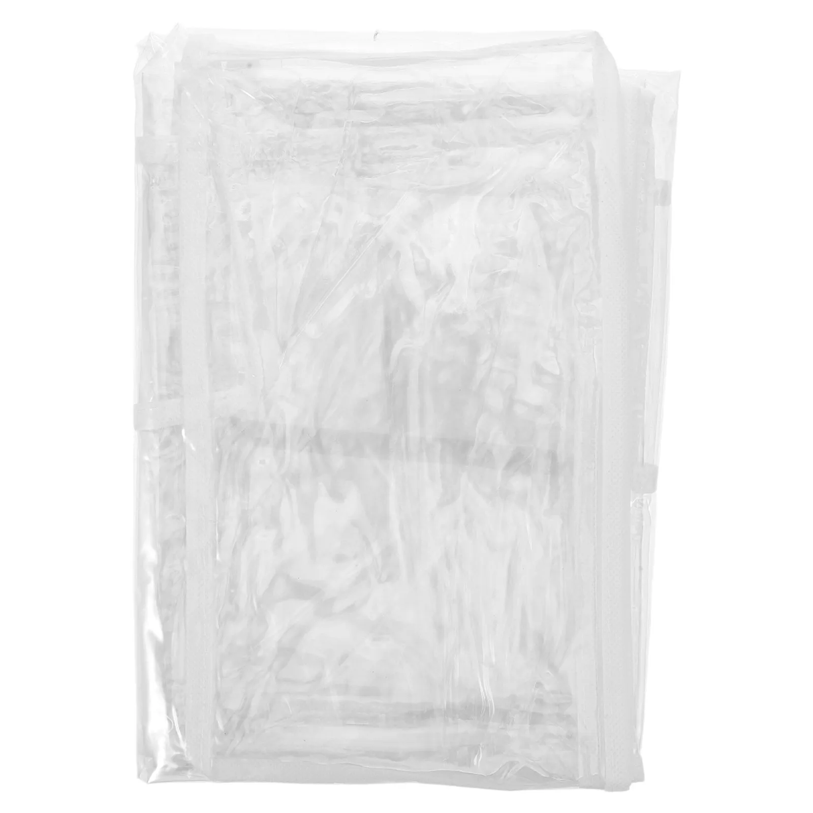 PVC Clear Dining Chair Covers 29.48 X 20.83 X 17.68 Inch Waterproof Plastic Chair Protector Removable Seat Cover Transparent