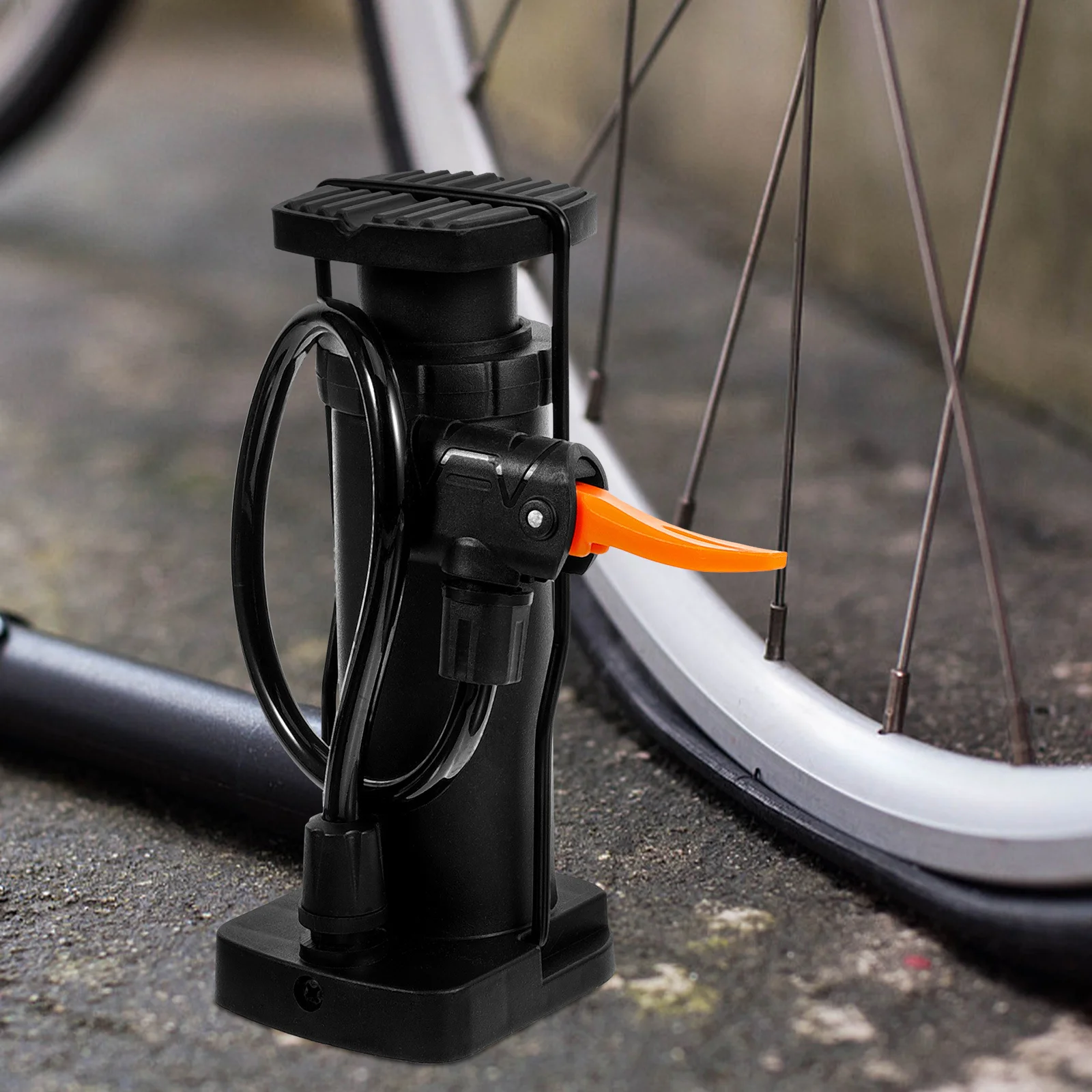 

Compact Bike Air Pump High Pressure Portable Inflator for Mountain Road Cycling Tire Pump for Bicycles Motorcycles Suvs