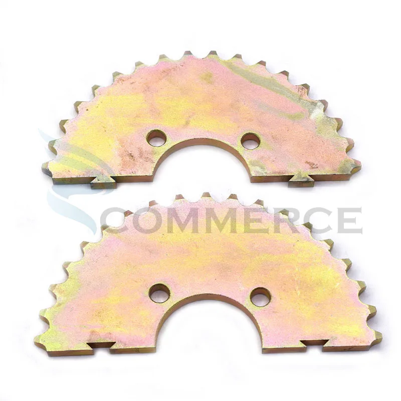 530 chain 35T/37T Splittable Rear sprocket 58mm For 125cc 150cc 200cc 250cc ATV Go kart Buggy Quad Dirt Bike Accessories