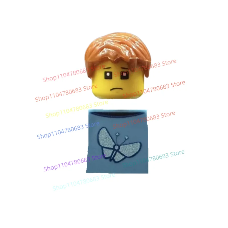 MOC Building Blocks MiniFigure Cute Pink Girl Assembly Model Ornament, Anime TV Character Toy, Gift Collectible Action Figure view 2