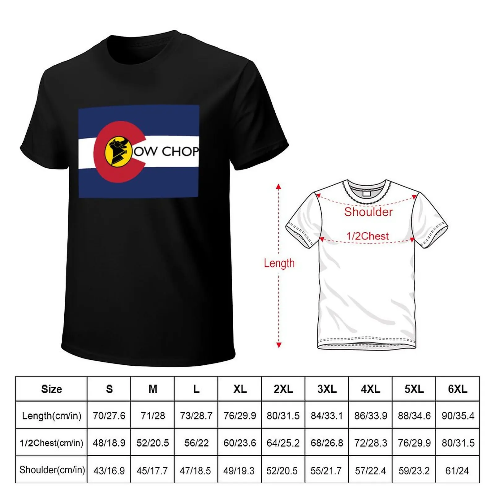 CO Cow Chop T-Shirt man t shirts high quality luxury brand T-Shirt