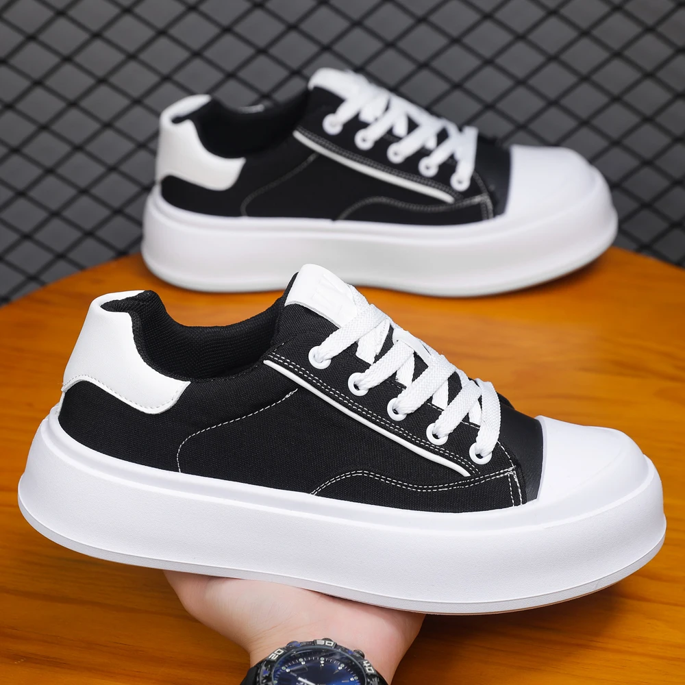 Height Increasing Casual Sneakers Men's Trendy Shoes Casual Sneakers 2026 Breathable Durable Thick Soled Shoes for Men