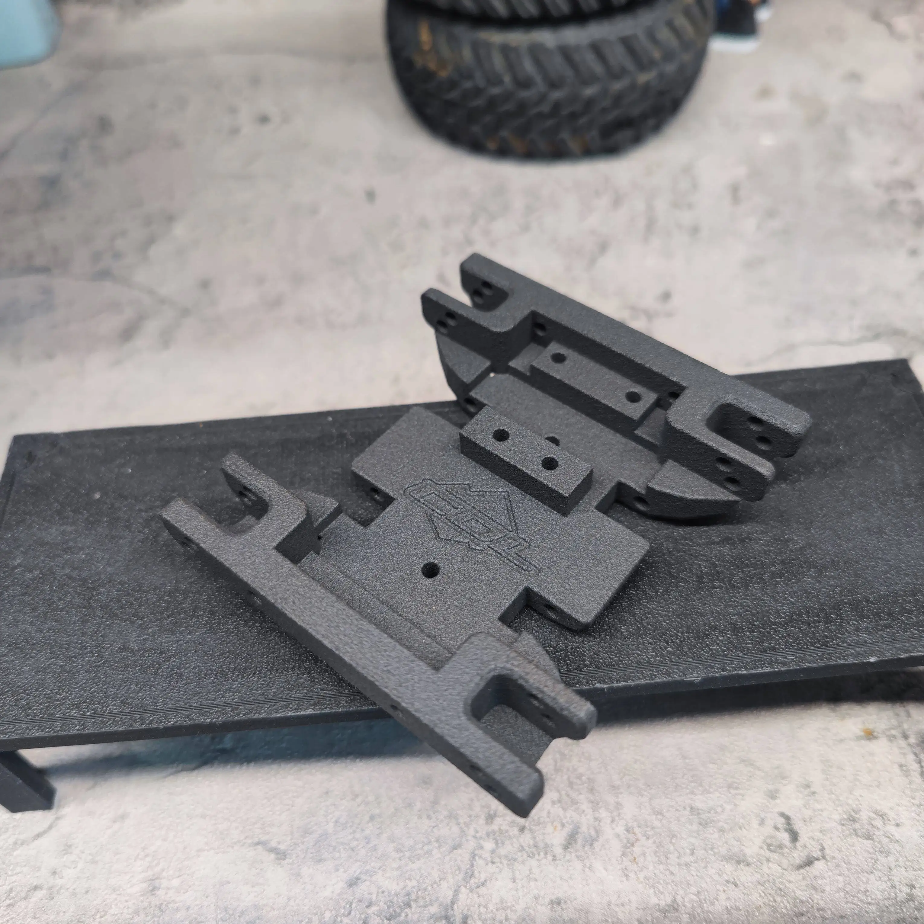 R2 Gearbox Adapter Mount Lightweight Upgrade Part For Scx10 Iii Wrangler Gladiator Rc Crawler Car Modification Accessory