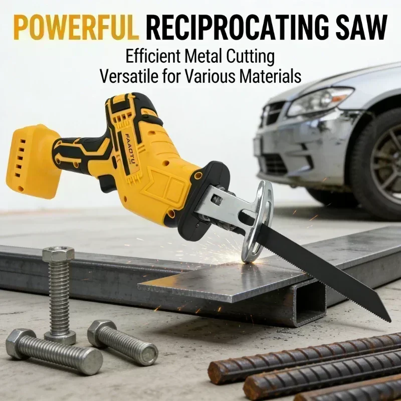 FAAOTU Cordless Reciprocating Saw, Equal Quality & Durability to DW Compatible with DW batteries NO battery