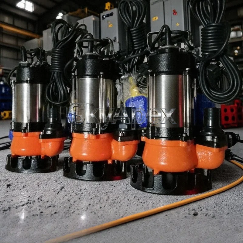 Basement Sewage Ejector Small Drain Underground Wastewater Lift Home Pump Industry-Specific Equipment