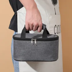 Bolsa de almuerzo aislada de tres capas, caja enfriadora de papel de aluminio grueso, bolsa de Picnic para acampar, trabajo escolar y de oficina, bolso de mano Bento