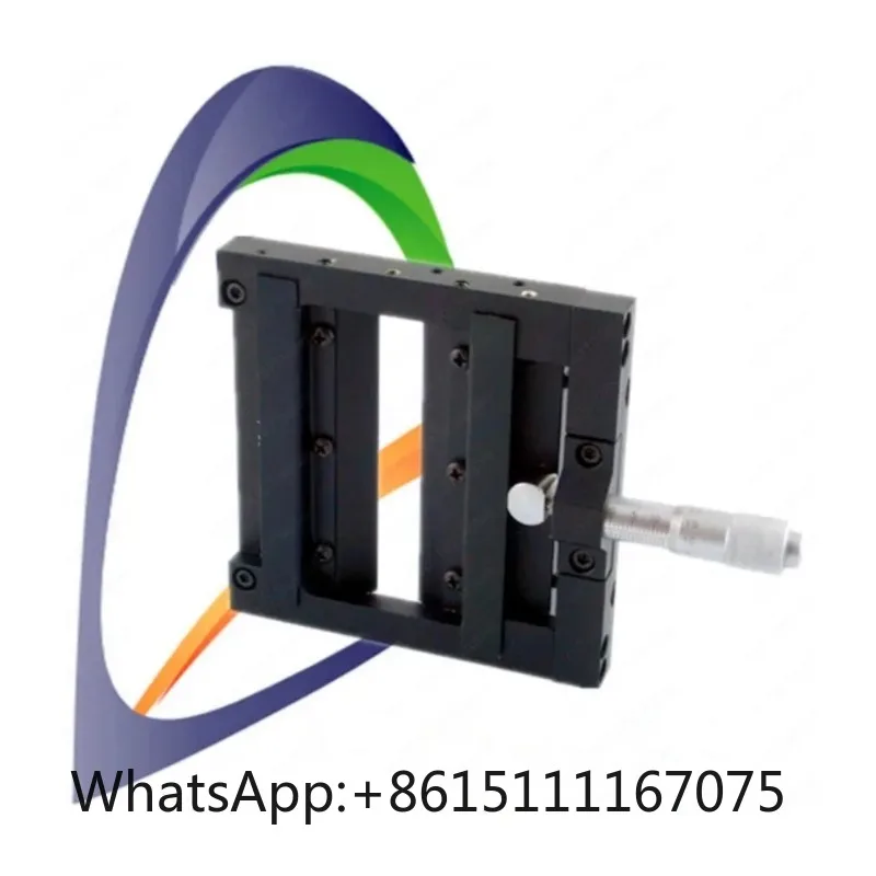 One-way Tuning Knife Edge Diaphragm NT05ID80B Manual Precision Adjustable Slit Optical Test Frame Slit Component