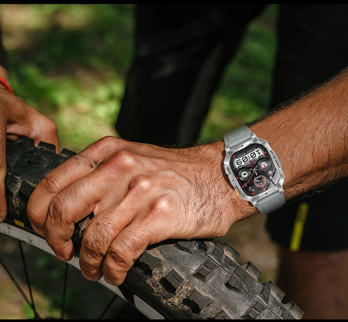 Lige Militärische Herren Smartwatch Mit Gesundheitsmonitor_voghion.com