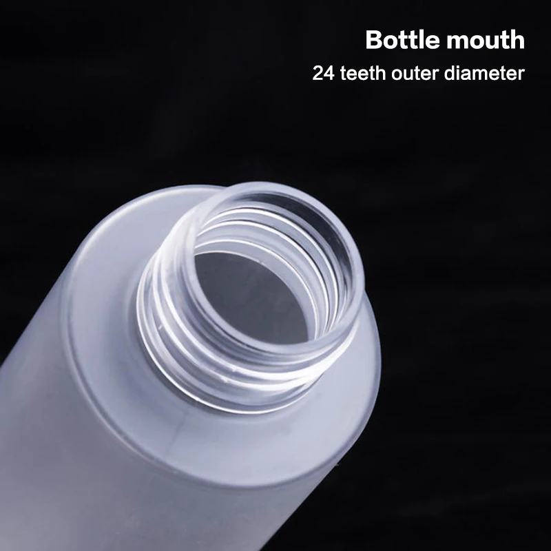 100 مللي 200 مللي طحن شقة الكتف زجاجة محلول فارغة غسول الصحافة زجاجات المضخة السفر موزع زجاجة حاوية مستحضرات التجميل #3