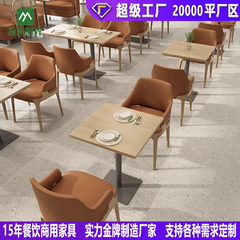 Restaurant Booth SetSoutheast Asian Style Western Dining Tables And Chairs, Tea Wall-Mounted Booths, Japanese Restaurant Ratta