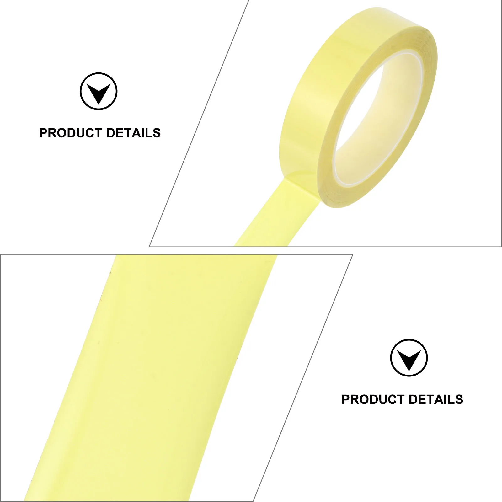

6 Pcs Positioning Tape Glue Automotive Electrical Trim Adhesive High Temp Wedding Lovers