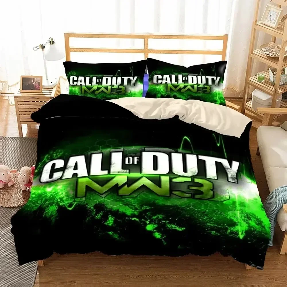 Luxury New 3D Print Call-of-duty Bedding Set Single Twin Double Queen King Cal King Size Bed Linen Set