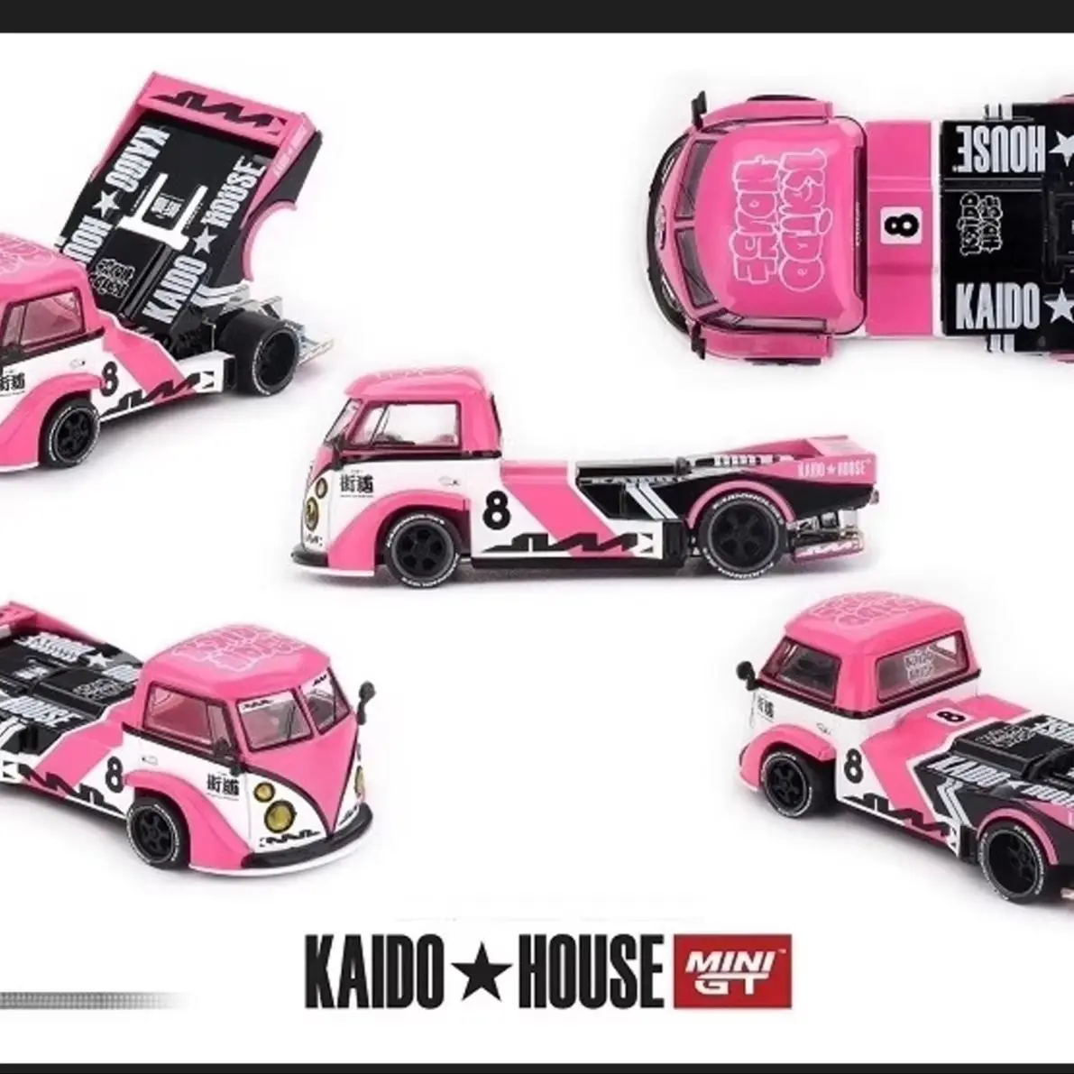 Kaido House x Mini GT 1:64 245 T1 KAIDO RADVAN V1 Diecast Model Car Alloy