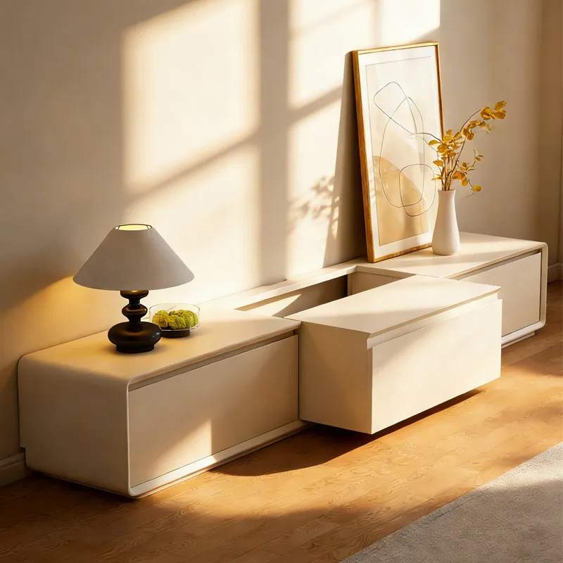 

European Design Tv Cabinet Minimalist Universal Designer Lowboard Tv Table Apartments Center Muebles Para Hogar Furniture