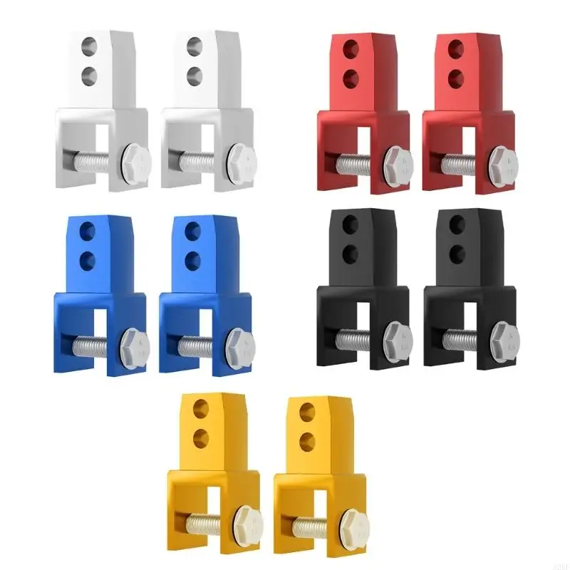 

A2BF Aluminum Motorbike Shock Risers Heavy Duty Motorcycle Shock Heightener Simple Installation for Elevated Ground Clearance