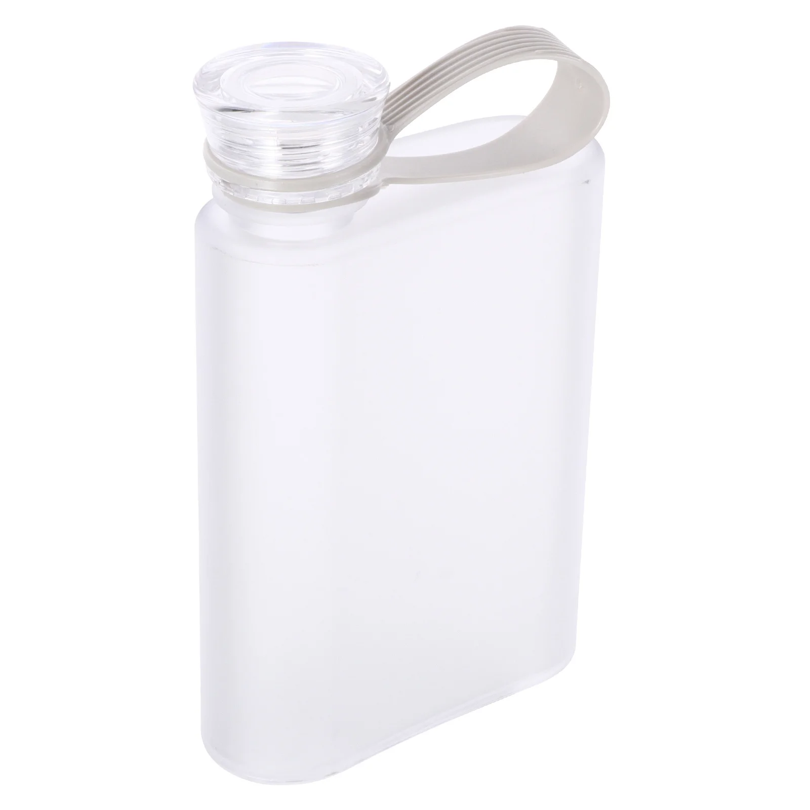 

1pc Sports Water Bottle Leakproof Portable Plastic Fitness Drinking Container For Outdoor Travel Lightweight