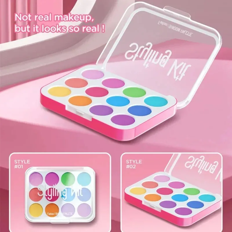 Make-up schoonheidsset voor kinderen Make-upkit Fantasiespeelgoed voor kleine meisjes Fantasierijke fantasieset Speelgoed voor meisjes Verjaardagscadeau