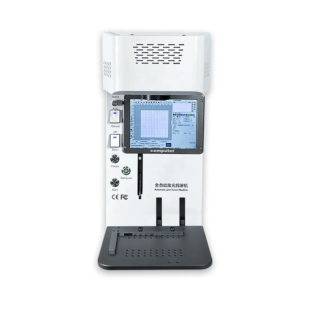 

TBK 958B Laser Engraving Separating Machine For IPhone 11Pro Max 13 13mini 12pro Max Back Glass Laser Machine