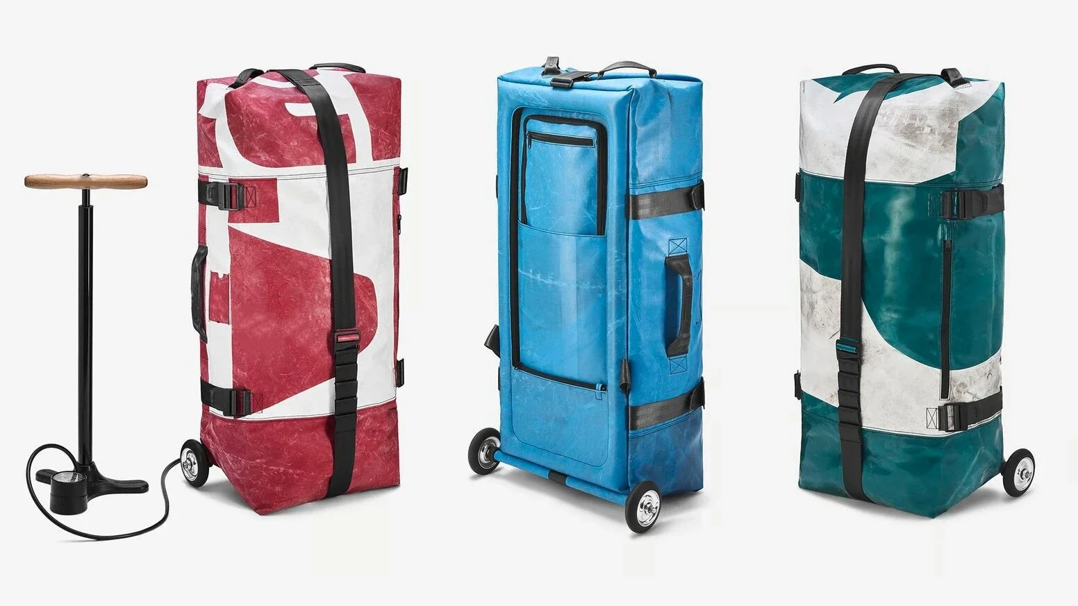 Large Capacity Wheeled Travel Bag for Men 15kg Carry-on Luggage Backpack Unisex Travel Suitcase Wear-resistant Hand Bag