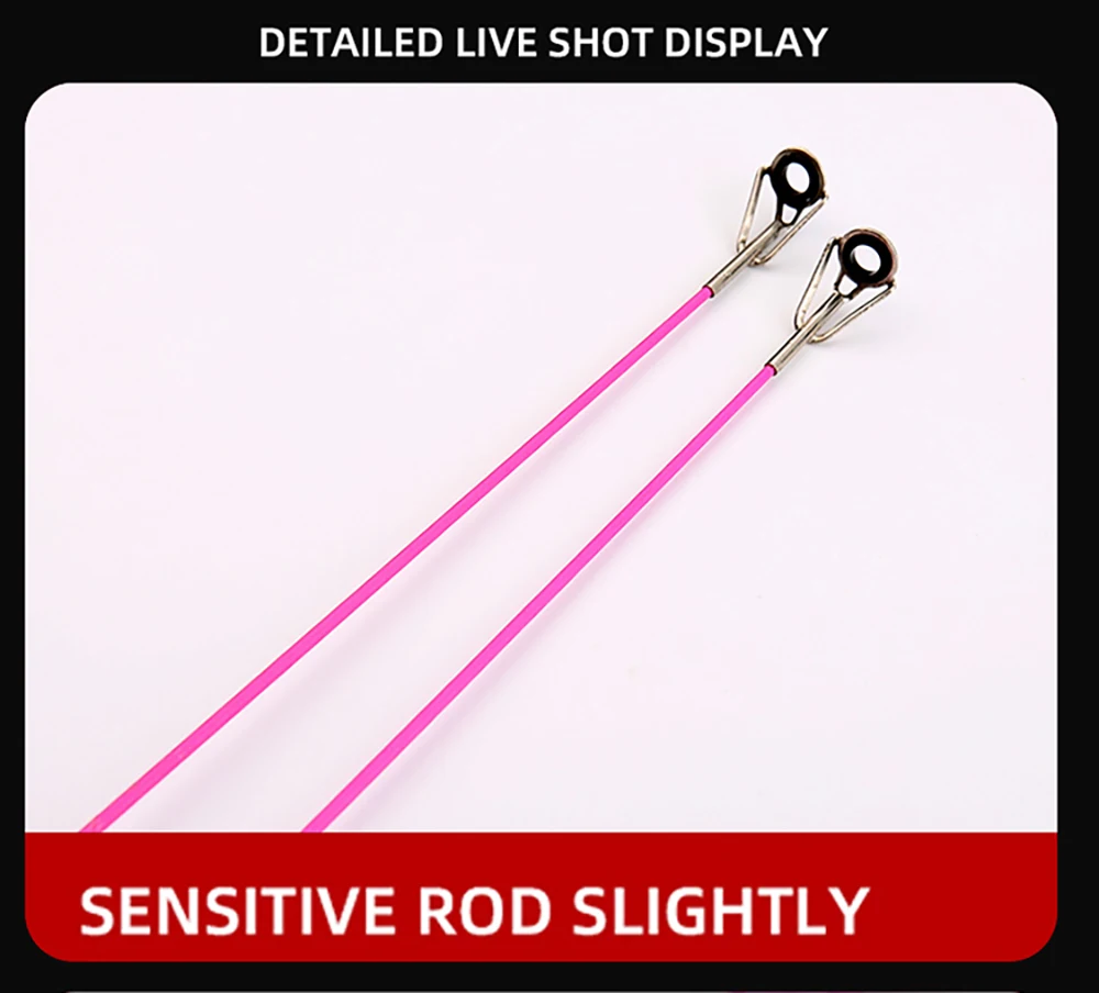 Trout Pesca Angelruten- und Rollenkombination, 1,5 m, 1,8 m, 2,1 m, 2,4 m Karbonfaser-Köderruten und 5,2:1 Spinnrad, 7,2:1 Baitcasting-Rollen – Detail 14
