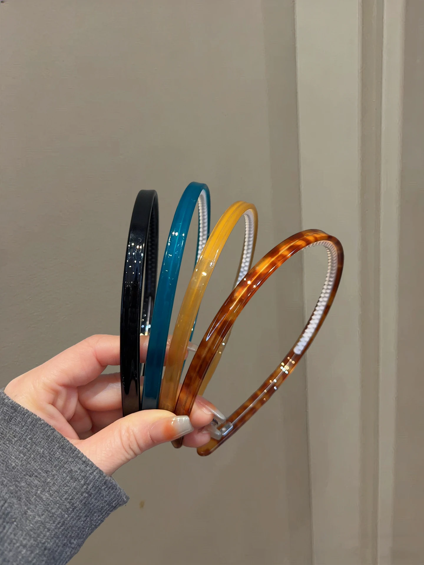 faixa-de-cabelo-estreita-antiderrapante-de-acetato-estilo-coreano-versatil-e-elegante-com-dentes-para-mulheres-e-meninas-acessorio-de-cabelo