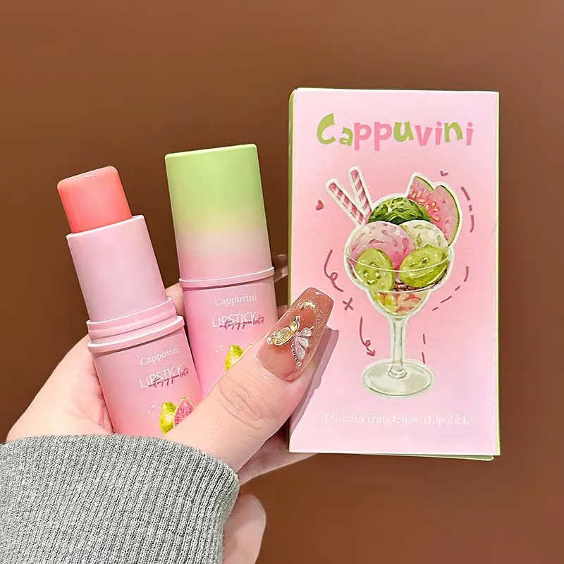 Guava Lip Gloss, Icy Hydrating Shine with Moisture Lock, Smooths Lip Lines and Creates a Juicy Fuller Looking Finish