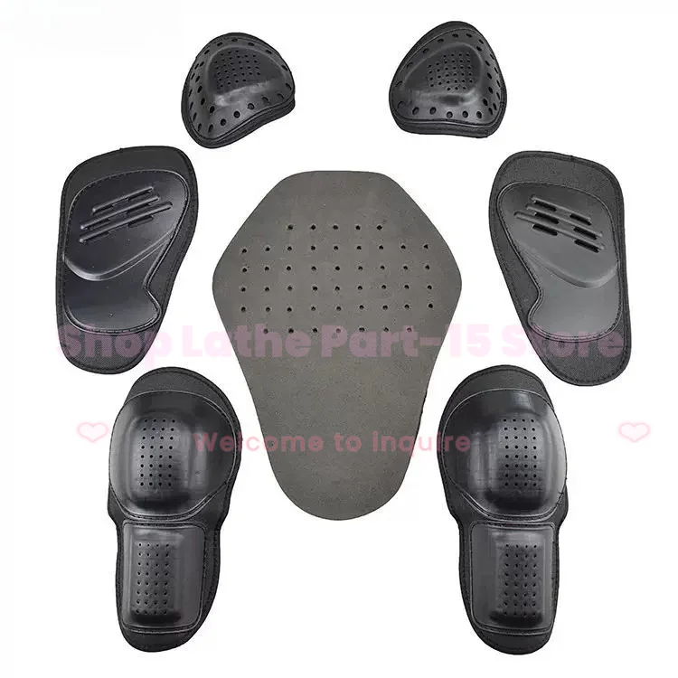 FOR For Motorcycle Riding Jacket Built-In Protective Pads Racing Suit Anti-Fall Chest Back Elbow Shoulder Armor Inserts