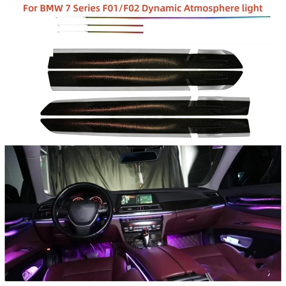 

Dynamic atmosphere light For BMW 7 series F01/F02 mold manufacturing Galaxy screen/button control auto parts decorative light
