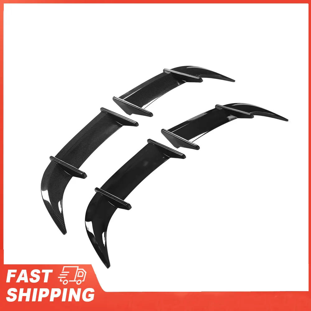 

2 шт. задний спойлер багажника автомобиля AK стиль уменьшение давления ветра хвостовой спойлер крышка крыло подходит для моделей MK6