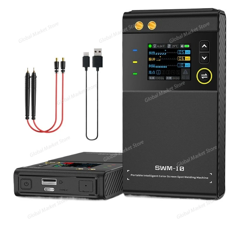 

SWM-10 SWM10 Portable Battery Spot Welder DIY Mini Welding Machine 18650 Battery Pack Welding Tool 5000mah Weldable 0.25mm