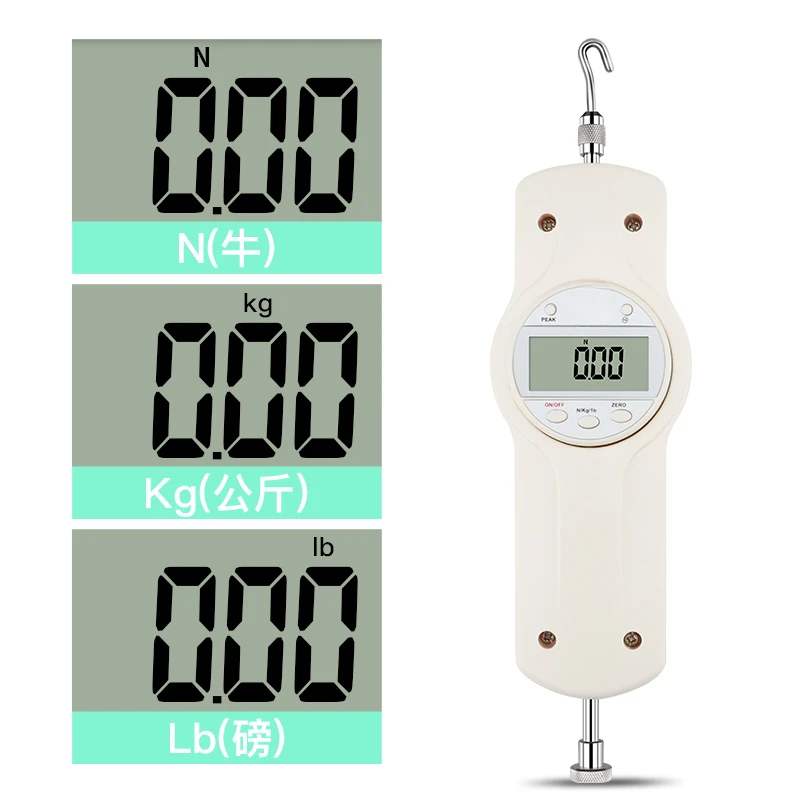 Digital push-pull force gauge, electronic force gauge, pressure tester, spring electronic force gauge