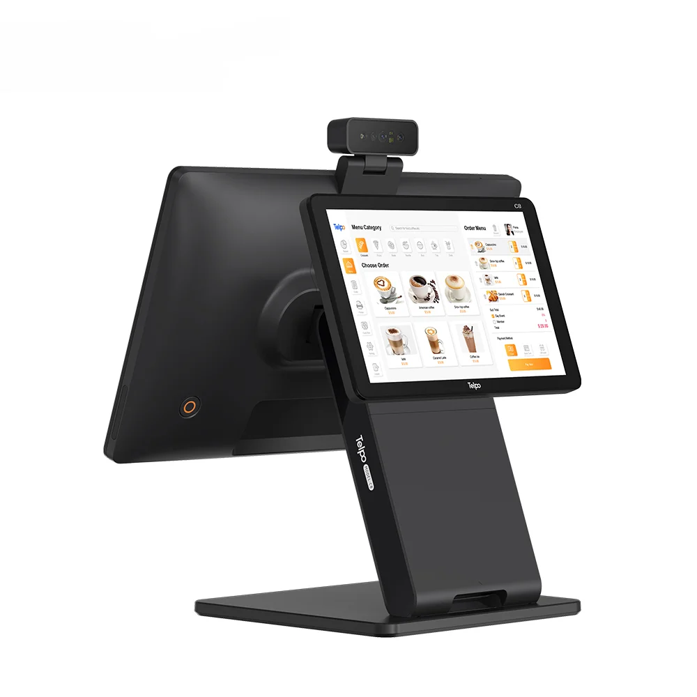 touchscreen double screen android pos computer point of sale system retail store pos