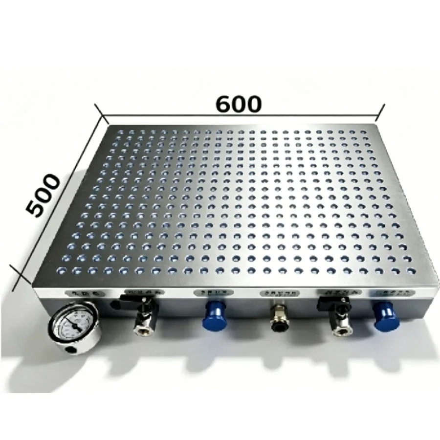 Sealing strip vacuum suction cup industrial CNC porous strong PVC aluminum plate stainless steel milling machine processing