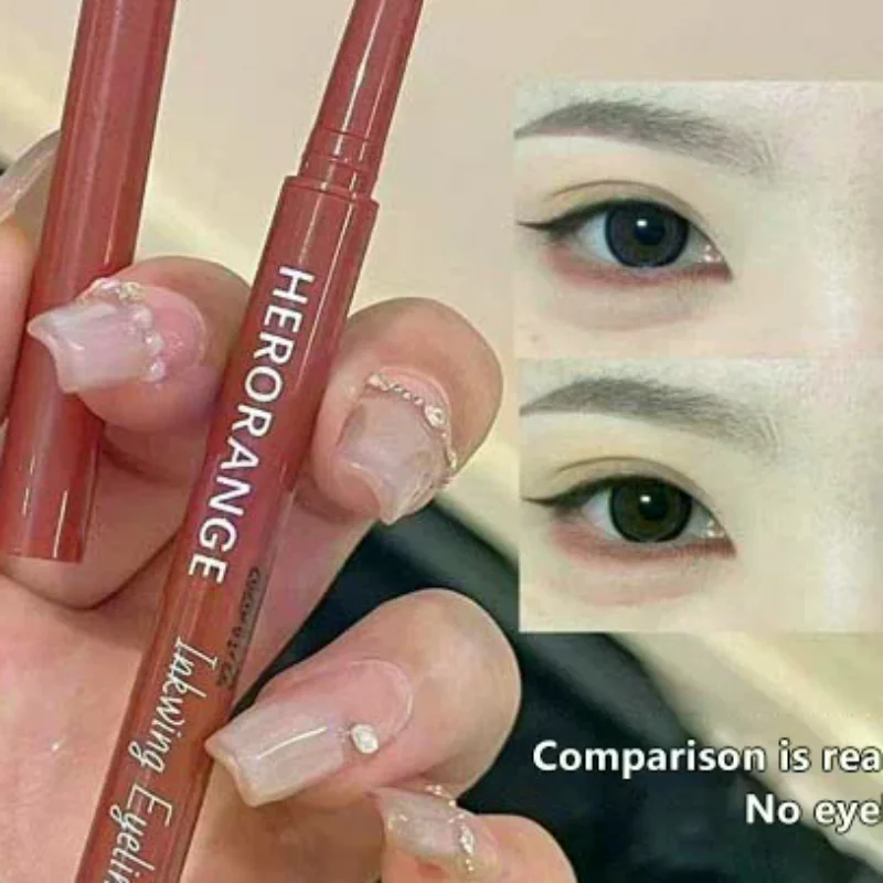 10 Kolorów Kredka do Oczu Wodoodporna Długotrwała Czarna Brązowa Łatwa w Aplikacji Cień do Powiek Kontur w Sztyfcie Makijaż Jedwabnika