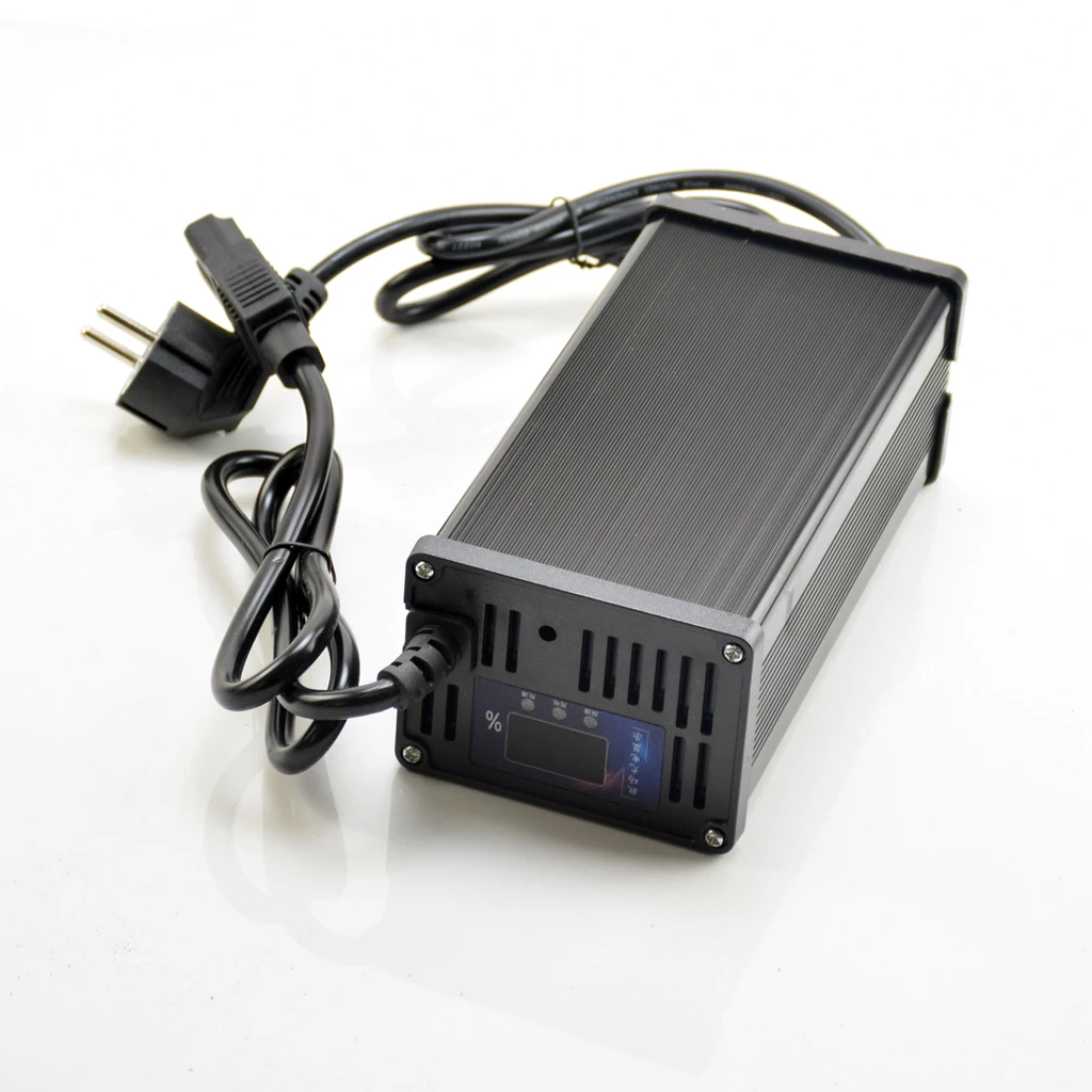 72V / 10A 100AH 60V Lead Acid Battery Charger Power Alu for Electric Motorcycle 3 Wheeler Tricycle Karting ATV Spare Parts image 3