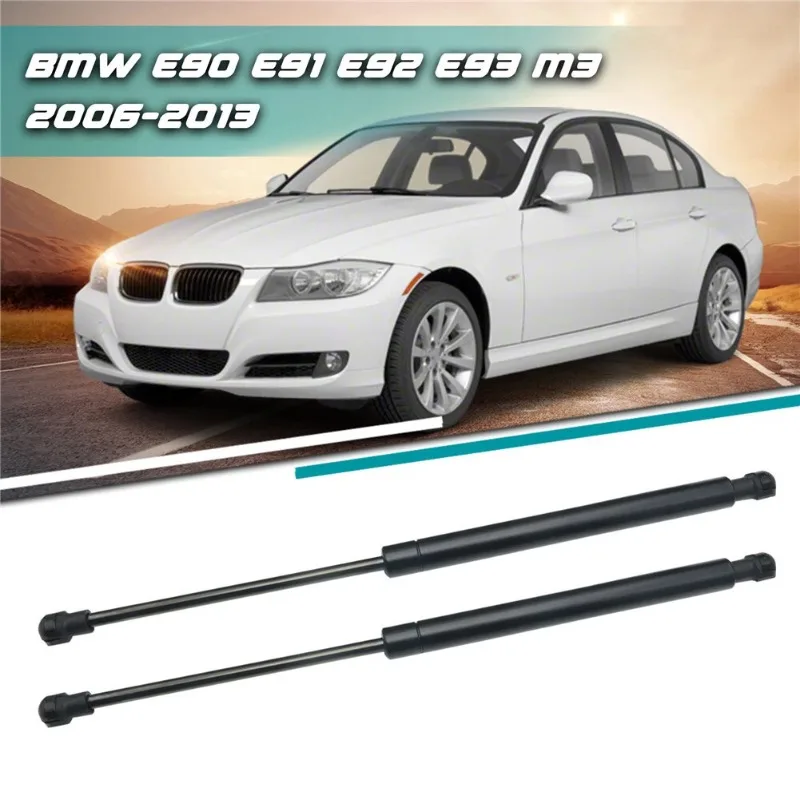 

2Pcs Car Front Bonnet Hood Strut Lift Support Bars Gas Spring Dampers Rod For BMW 3 Series E90 E91 E92 E93 2004 2005 2006-2013