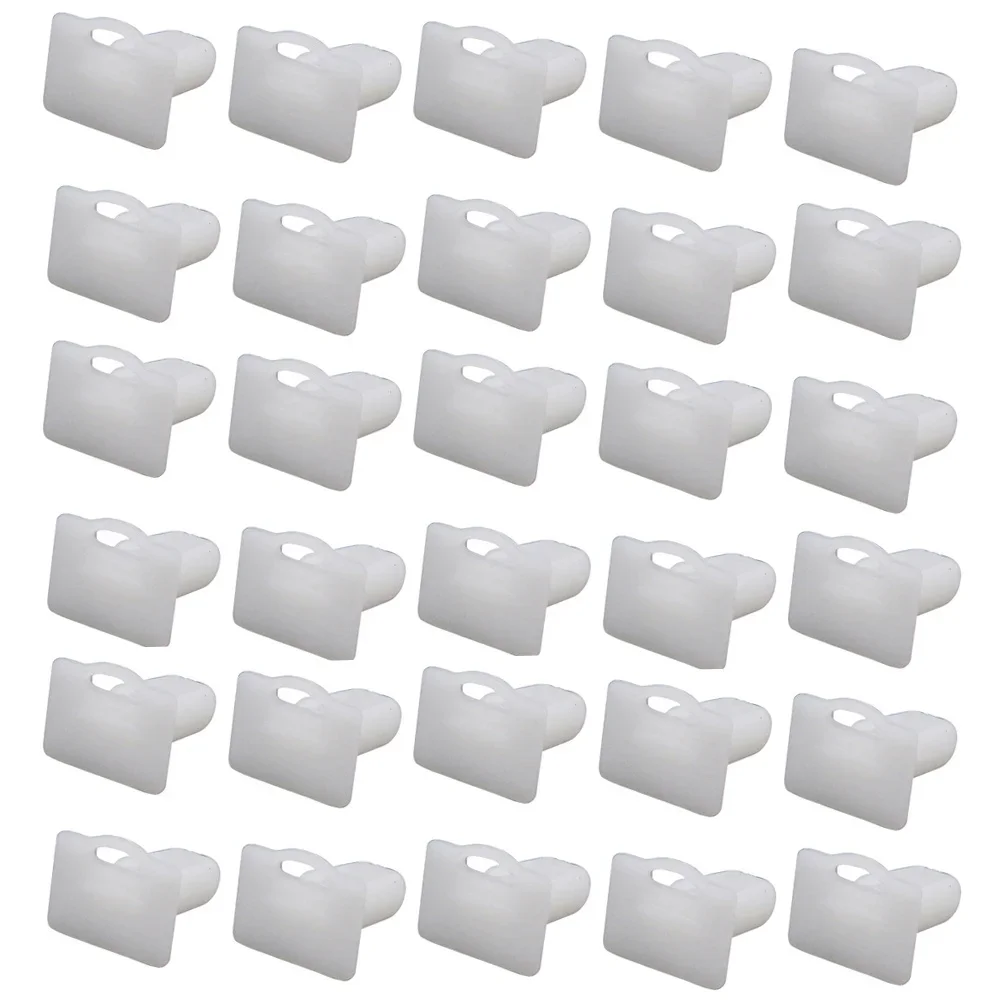 20Pcs For BMW E30 E39 E46 Z3 M3 M5 Door Sill Trim Clips 51471840960 Auto Interior Accessories Kick Plate Strip Clip Fastener