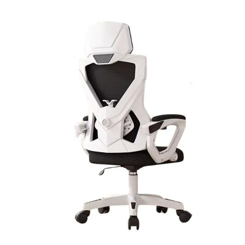 Mesh Office Lazy Swivel Chair Luxury Bedroom Nordic White Modern Chair Study Rolling Cadeira De Escritorio Office Furniture