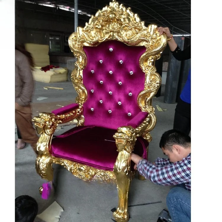 Thickened fiberglass European chairs, hotel anti-fouling and wear-resistant lobby chairs, banquet halls