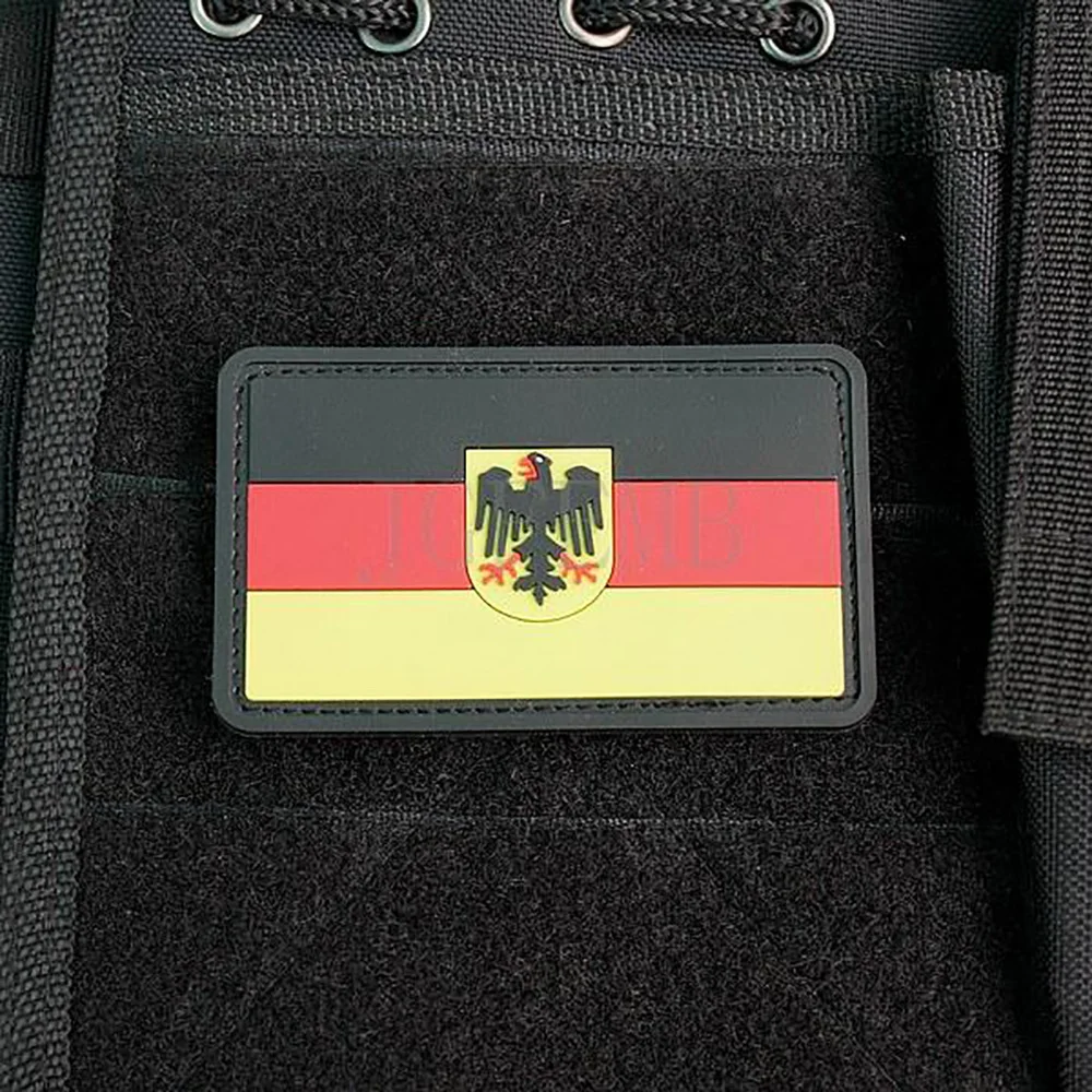 3D PVC Patch of Germany Flag, PB007