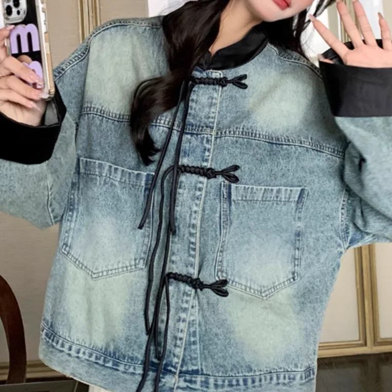 

Куртки женские женские на молнии серые бежевые короткие кожаные Y2K с отложным воротником модные украшения из искусственной кожи гранж уличный повседневный унисекс с лацканами