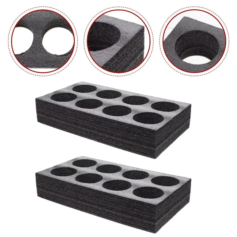 Disposable Cup Carrier Holder Thickness 7cm Large Capacity Drink Tray Shock-absorbing Porous Takeout Coffee Trays