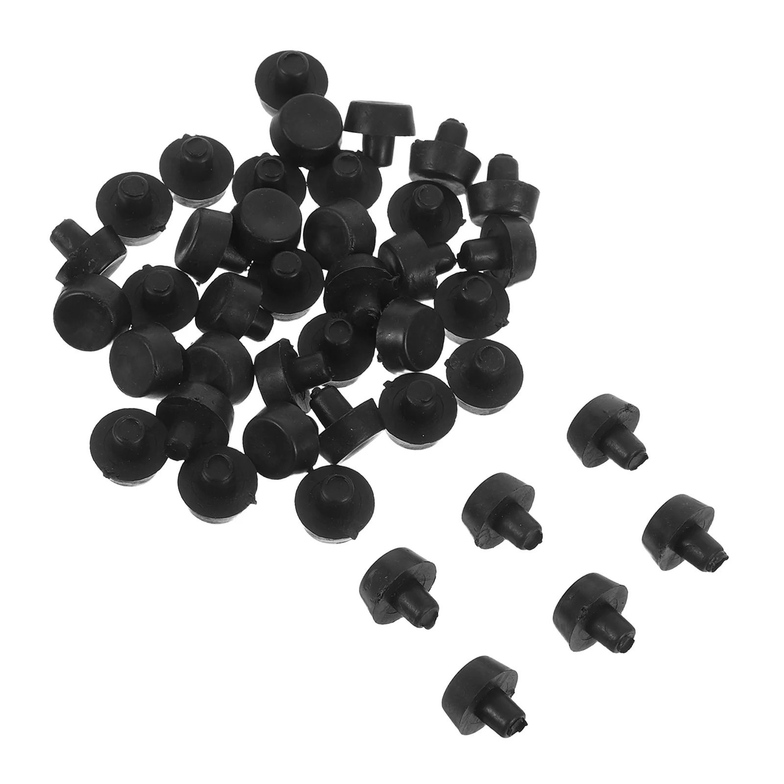 

40Pcs Office Chair Leg Floor Protectors Non Slip Thick Furniture Pads Stable Stool Feet Floor Protection for Hardwood Tile