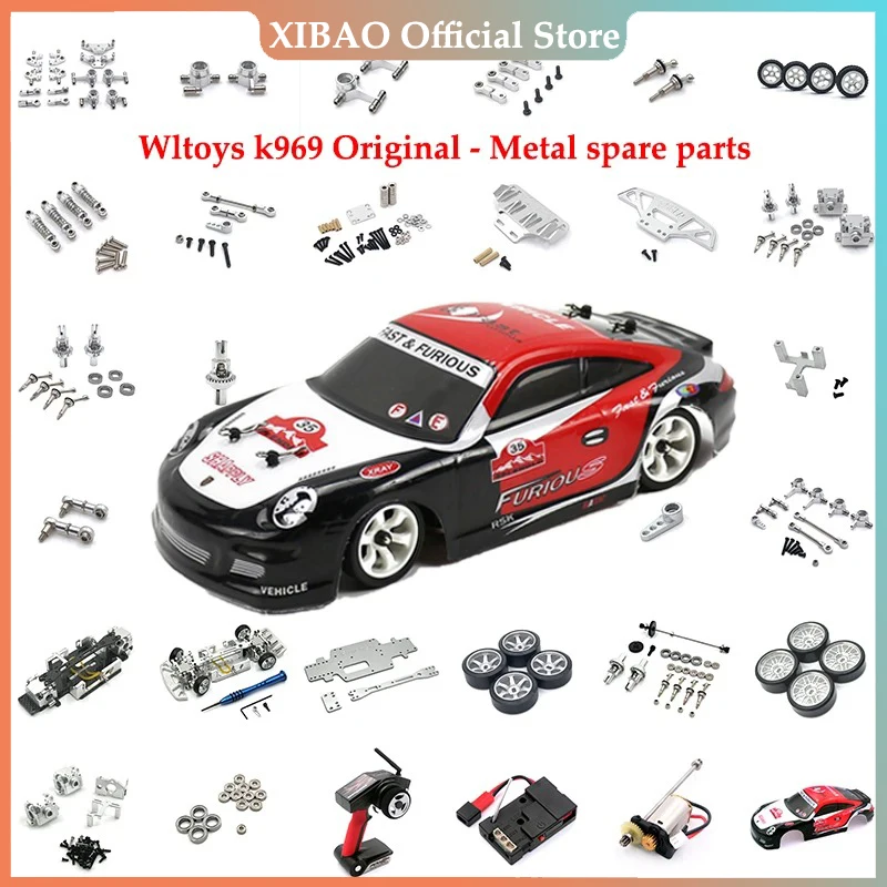 

WLtoys K969 284131 K979 K989 K999 P929 P939 Metal Screws Fastener Kit Repair Tools 1/28 RC Car Spare Parts Upgrade Accessories