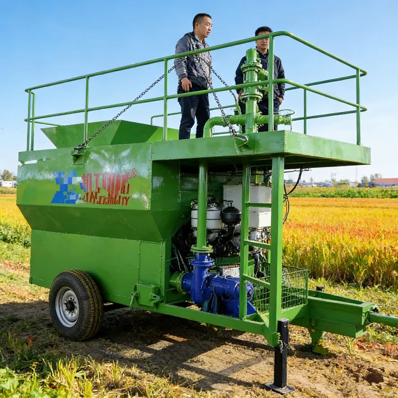 Easy Operate Towed Hydroseeding Machine 2000L to 6000L Capacity for Slope Revegetation Works