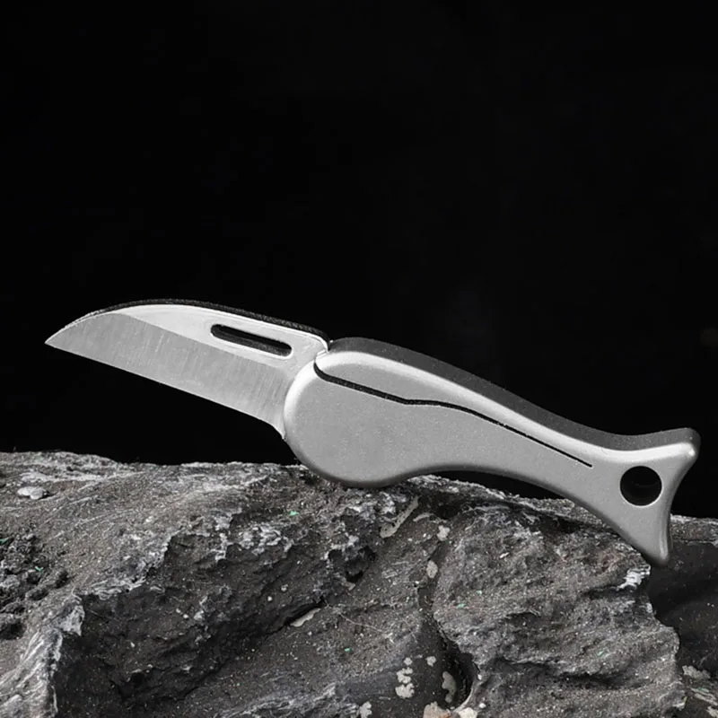 

Toughbuilt Retro Pocket Knife: Mini Folding Knife, Sharp Tool, Portable Keychain, Unboxing, Parcel-Opening Knife, Folding Knife