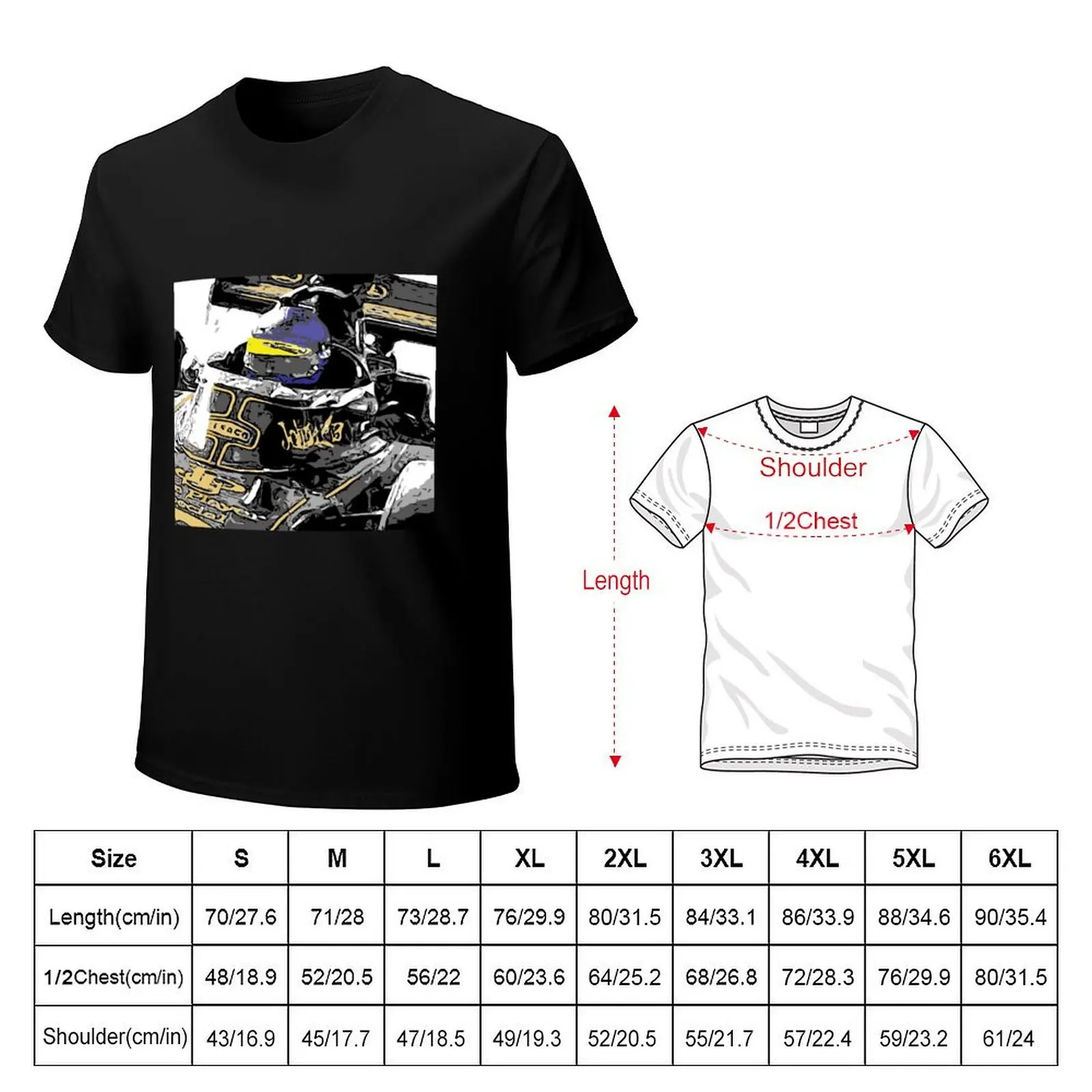 Super Swede Ronnie Peterson T-Shirt Labor Work Casual T-Shirt